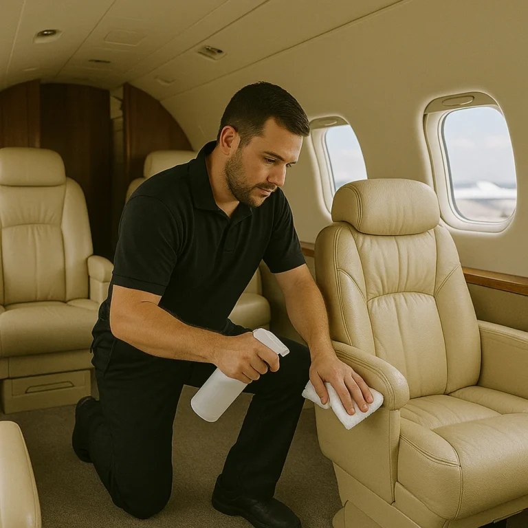 aircraft leather restoration