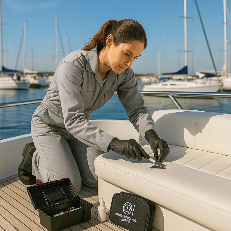 boat leather repair