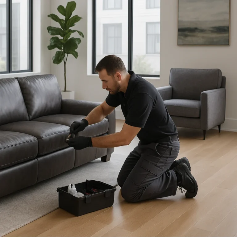leather couch repair