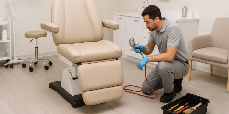 medical leather repair