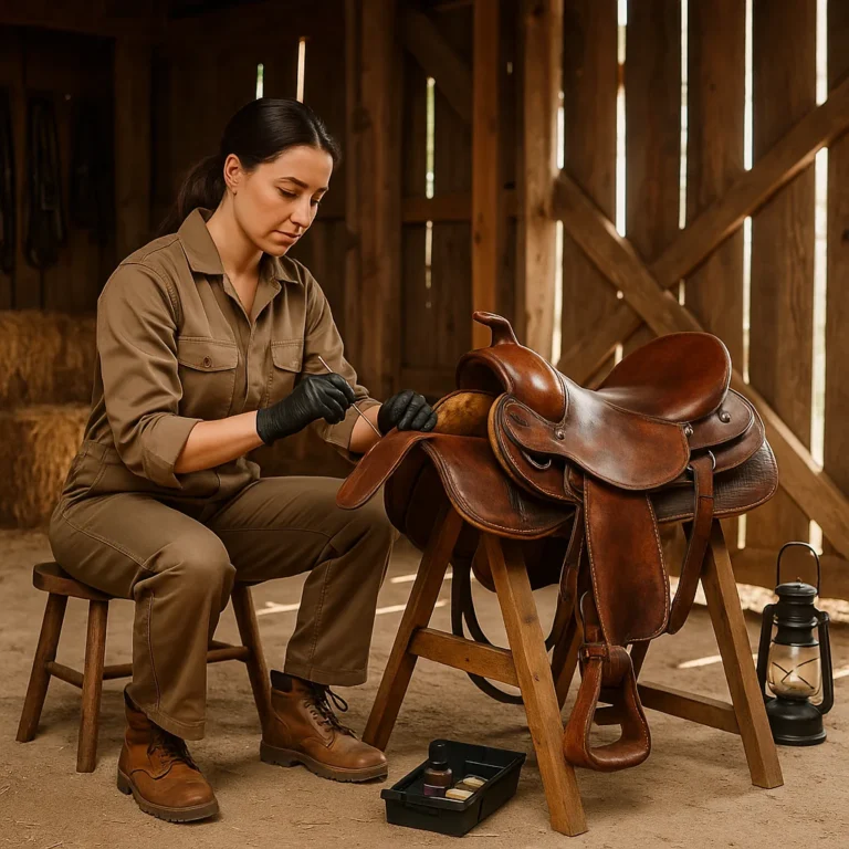 saddlery leather restoration